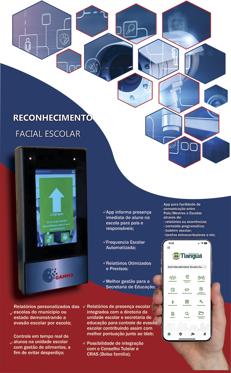 reconhecimento facial escolar